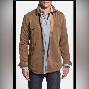 Jeremiah Men's Brown Shirt Jacket